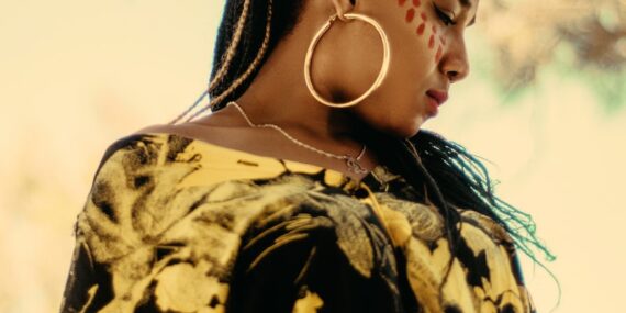 african handmade earrings